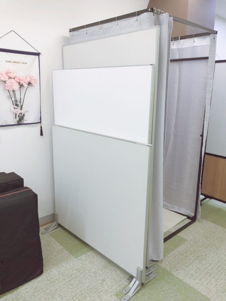 MIRAIでイベントを開催される方へ|告知・集客の無料支援について 9 パーティション大中小